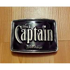 🏴‍☠️ Captain Morgan Belt Buckle *Vintage* 🏴‍☠️